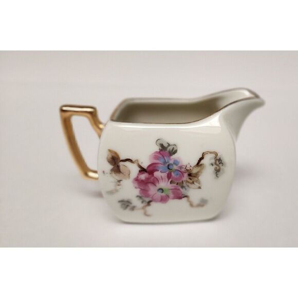 Vintage Small Tea Creamer And Sugar Bowl Made In Japan 120/88 Elegant Beautiful - Picture 7 of 10